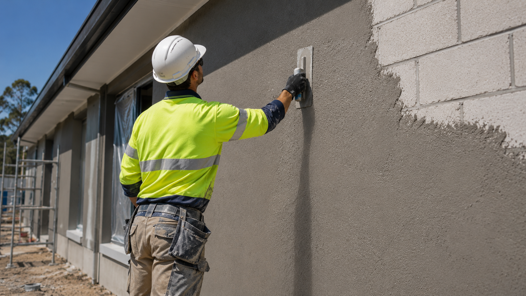 Traditional Solid Brick Plastering